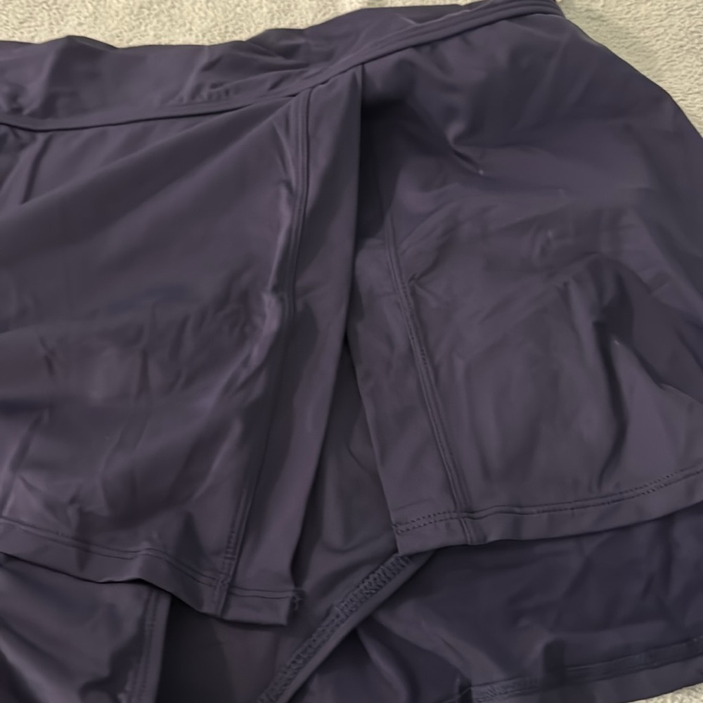 NWT Navy Anne Cole Swim Skirt 20W - Picture 10 of 10